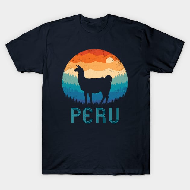 Alpaca - Peru T-Shirt by TigerTom
